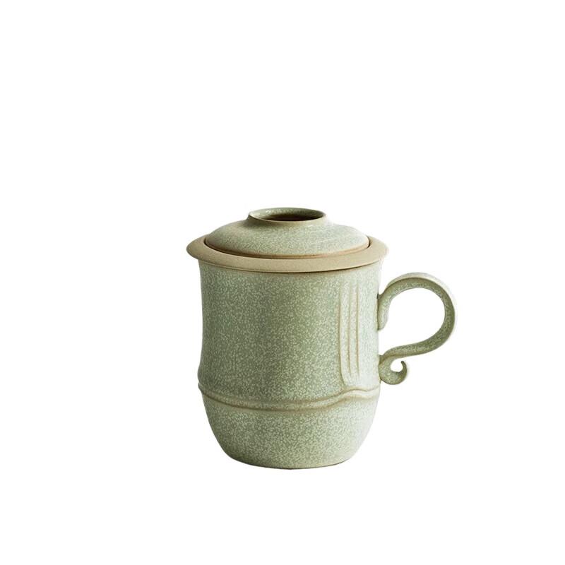 

Edenus Ceramic Tea Brewing Office Mug - Spring Bamboo