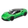 1/24 Maserati MC20 Cabrio Alloy Racing Car Model Diecast Metal Sports Car Vehicle Model Simulation Sound and Light Kids Toy Gift