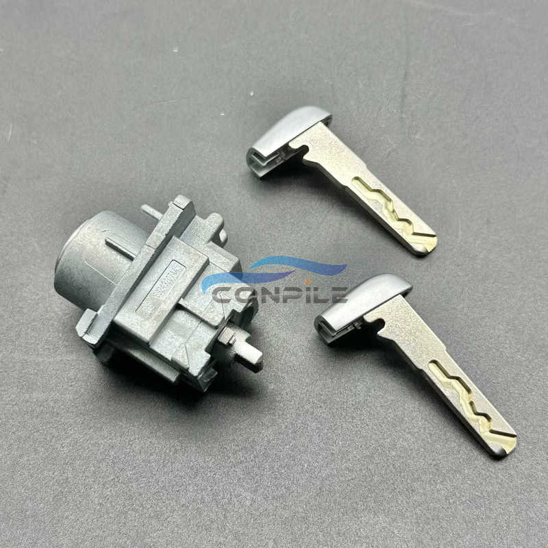 For Jeep Compass Left Front Door Lock Cylinder Full Car Lock Cylinder with Key Blank 155250107
