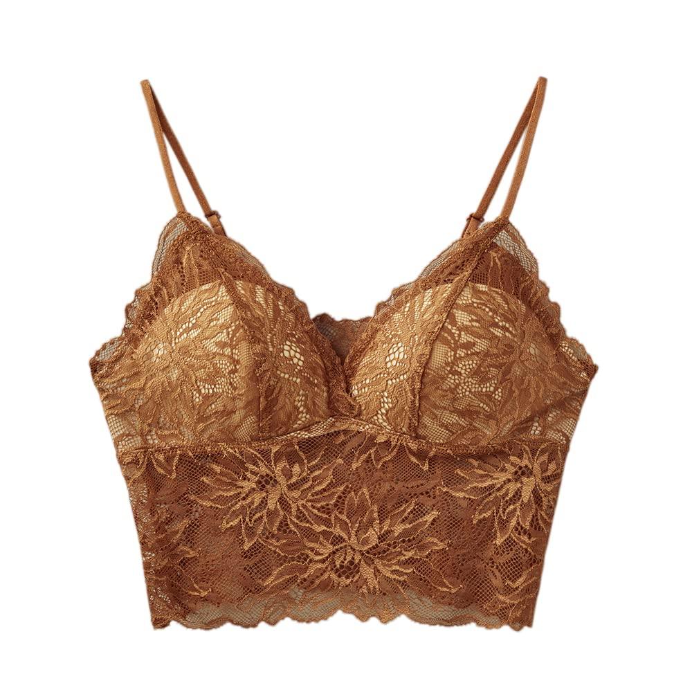 

Gunze SAi SA4092 Бордовый L Беспроводной кружевной бюстгальтер с легким и удобным бюстгальтером-лонглином Женские чашки,