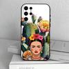 F-Frida-A K-Kahlo-g A-Art  Phone Case For Samsung S25,S24,S21,S22,S23,S30,Ultra,S20,Plus,Others Soft Black Case