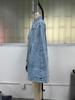 European & American Fashion Women's Irregular Loose Denim Jacket - Versatile Cross-Border Style