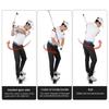 Golf Weight Transitioning Practice Platform Wood Texture for Better Swing Accuracy and Force Transfer During Exercises