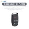 JQS4  TPU Auto Shell Fob Holder For Jeep Renegade Frand Cherokee Dodge Journey Charger Chrysler 200 300 300 Remote Holder keychain