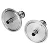 2Pcs 304 Stainless Steel Homebrew Keg 1.5in TriClamp to Ball Lock Post Adapter Brewing Fitting