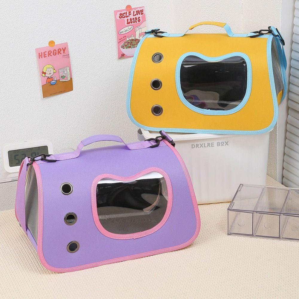 Multi Functional Pet Outing Bag Large Space Foldable Cat Bag Portable Pet Carrying Bag  Small Dogs