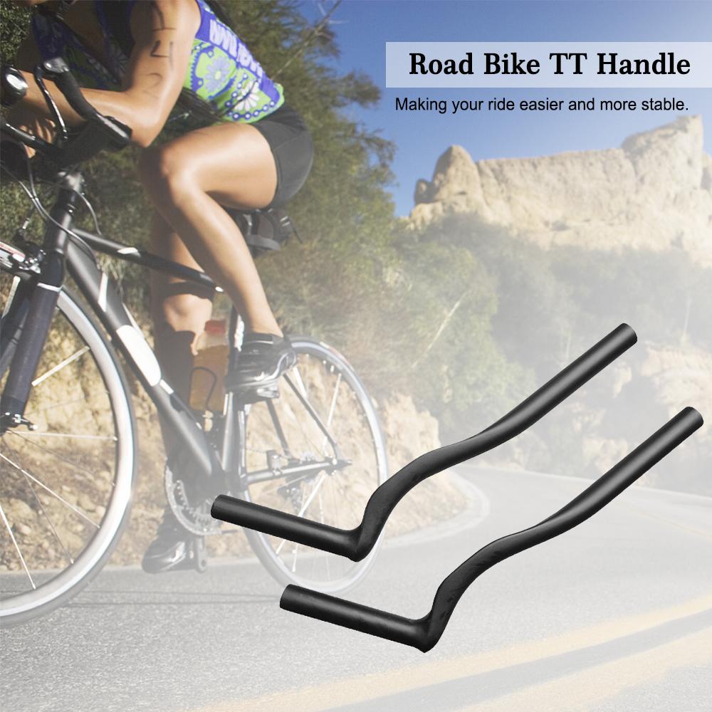 Ghidon de biciclete din fibra de carbon pentru biciclete de drum si cu roti fixe - usoare si durabile