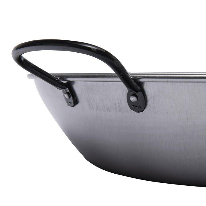 Plat À Paella Haut En Métal Ø 50 Cm