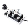 HY-K4 Stainless Steel Morse Code CW Trainer Learner CW Telegraph Key Shortwave Radio Communication Teaching Aids
