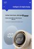 USB Desktop Mini Fan with Night Light & Long Battery Life - Ideal for Students & Outdoor Use