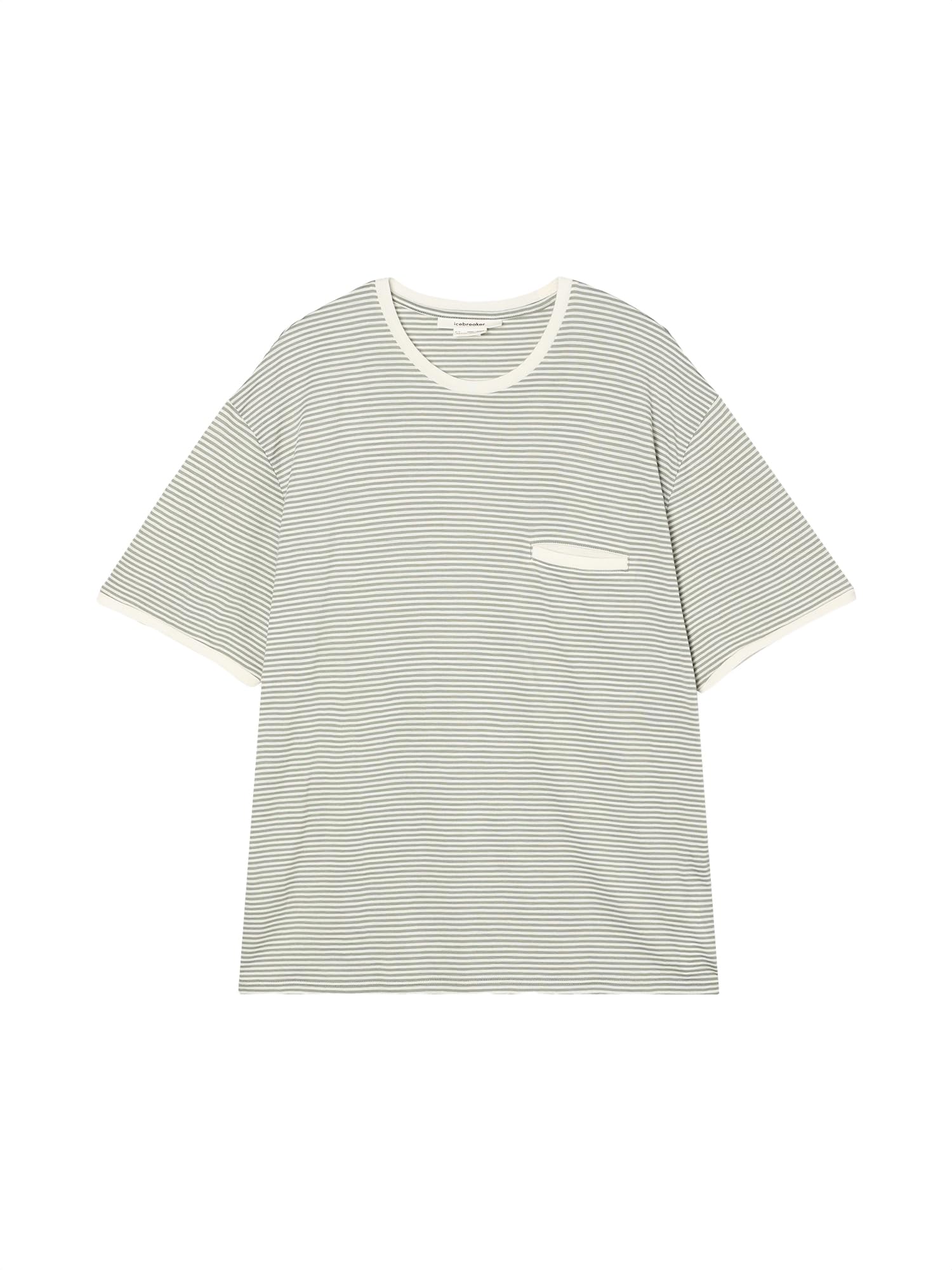 

Short Sleeve Cut and Sewn U 150 Blend 200 Merino Stripe SS Lycan S [Icebreaker] T-Shirt, Unisex, Tee,