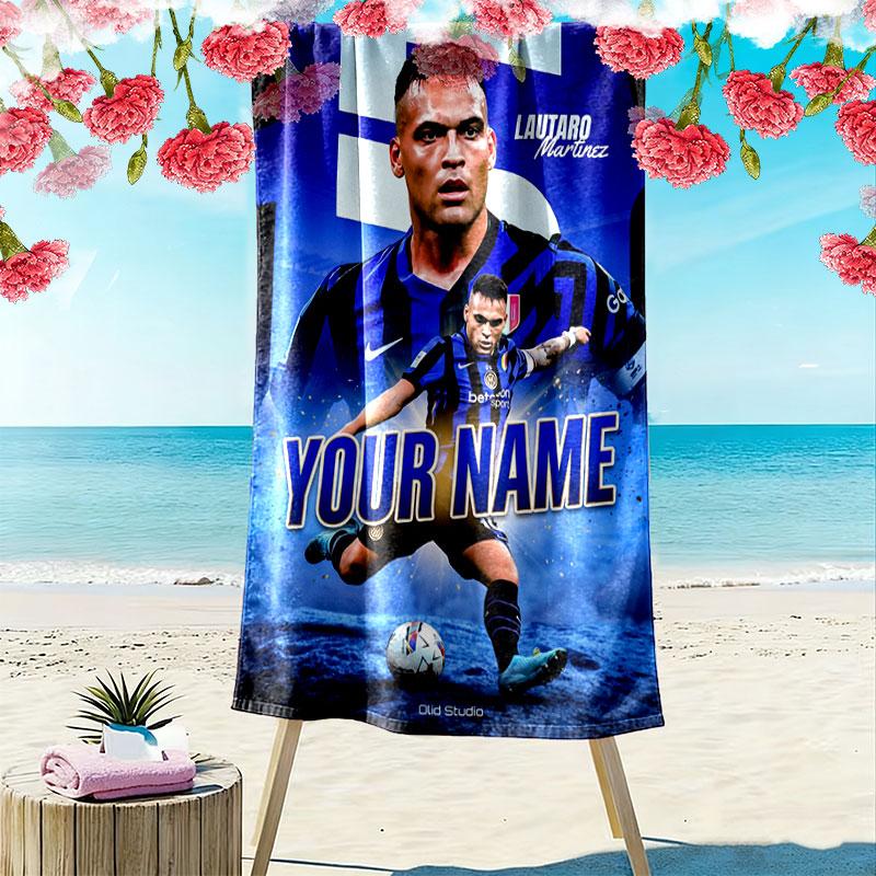 Custom Fcim Print Beach Towel, Large Soft Quick Dry Towel for Beach Camping Swimming