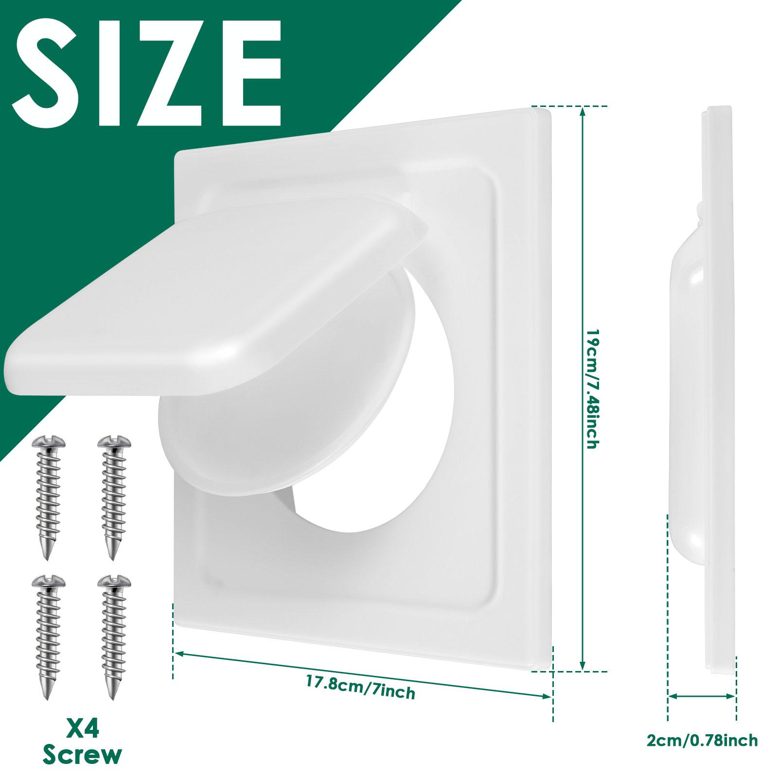 

4pcs Magnetic Ventilation Opening Covers Heating Cooling Vent Protective Cover Grille Flexible Magnet Sheet