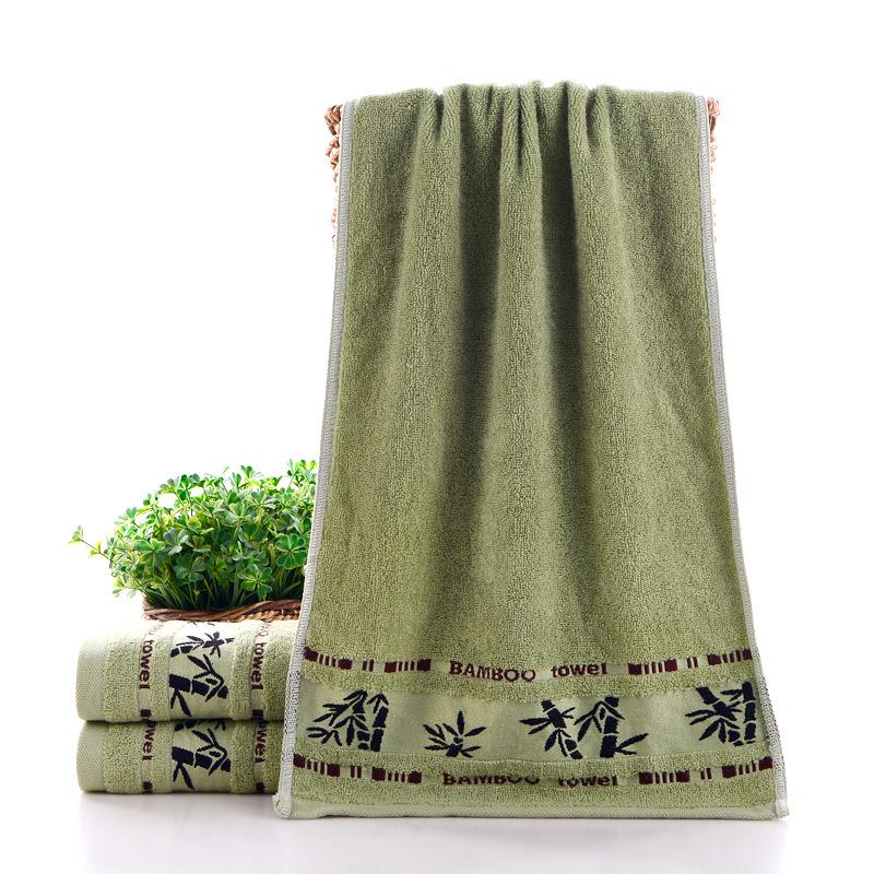 Bambusfaser Weiches & Saugfähiges Gesichtstuch für Erwachsene, 35x75 cm