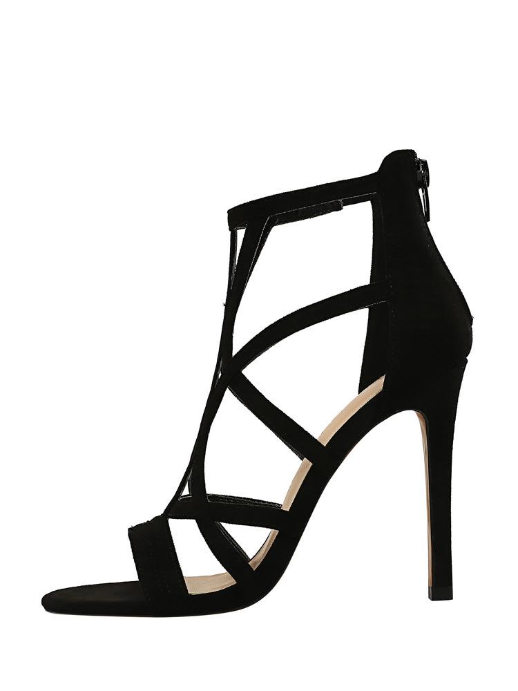 Sexy Nightclub Open Toe Stiletto Sandals – Summer Fashion Women's Shoes (Sizes 33-40)