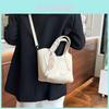 Pu Water Bucket Bag With Magnetic Closure For Daily Casual Use