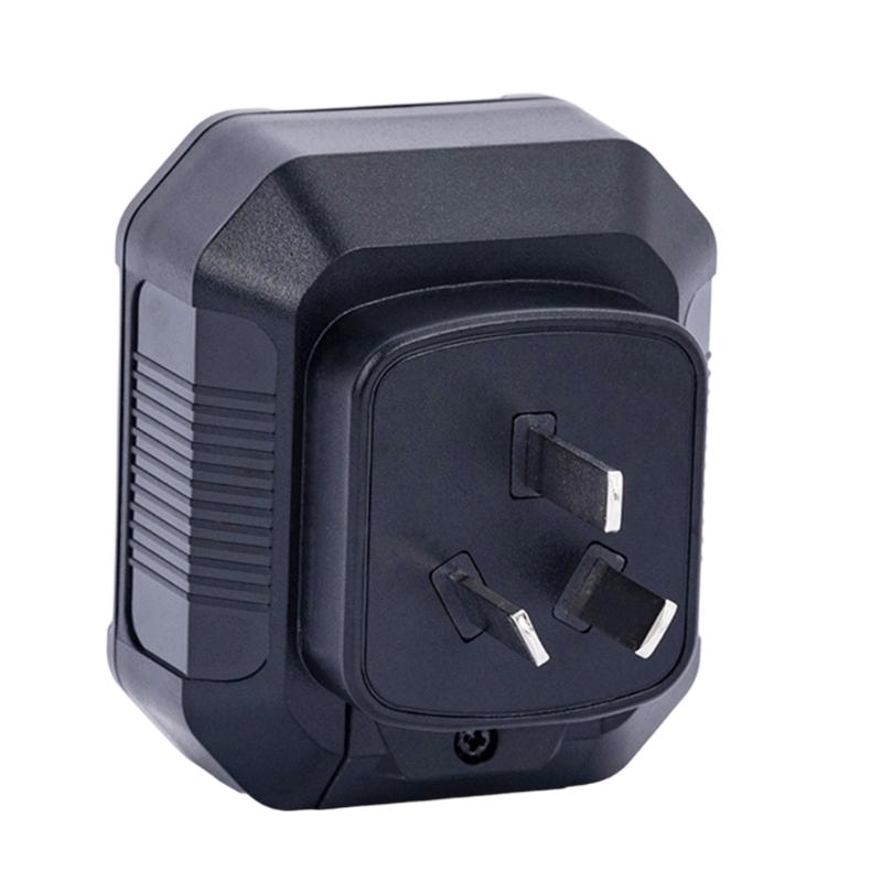 US/EU Plug Multifunctional Digital Display Socket Tester Ground Detector 48-250V 50-60Hz Color Display Voltages Tester