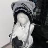Funny Pattern Hat Lovely Unisex Holiday Hat Plush Winter Warm Snowmen Hat  for Winter Outdoor Activity