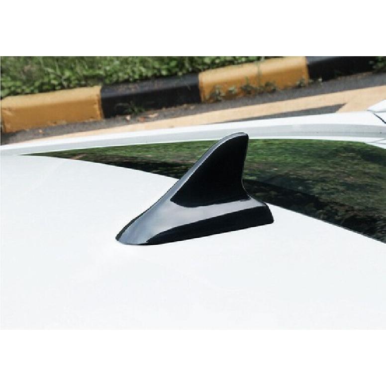 Fit For Honda Civic 2016- ABS Black Shark Fin Antenna Aerial Cover Trim 1PCS