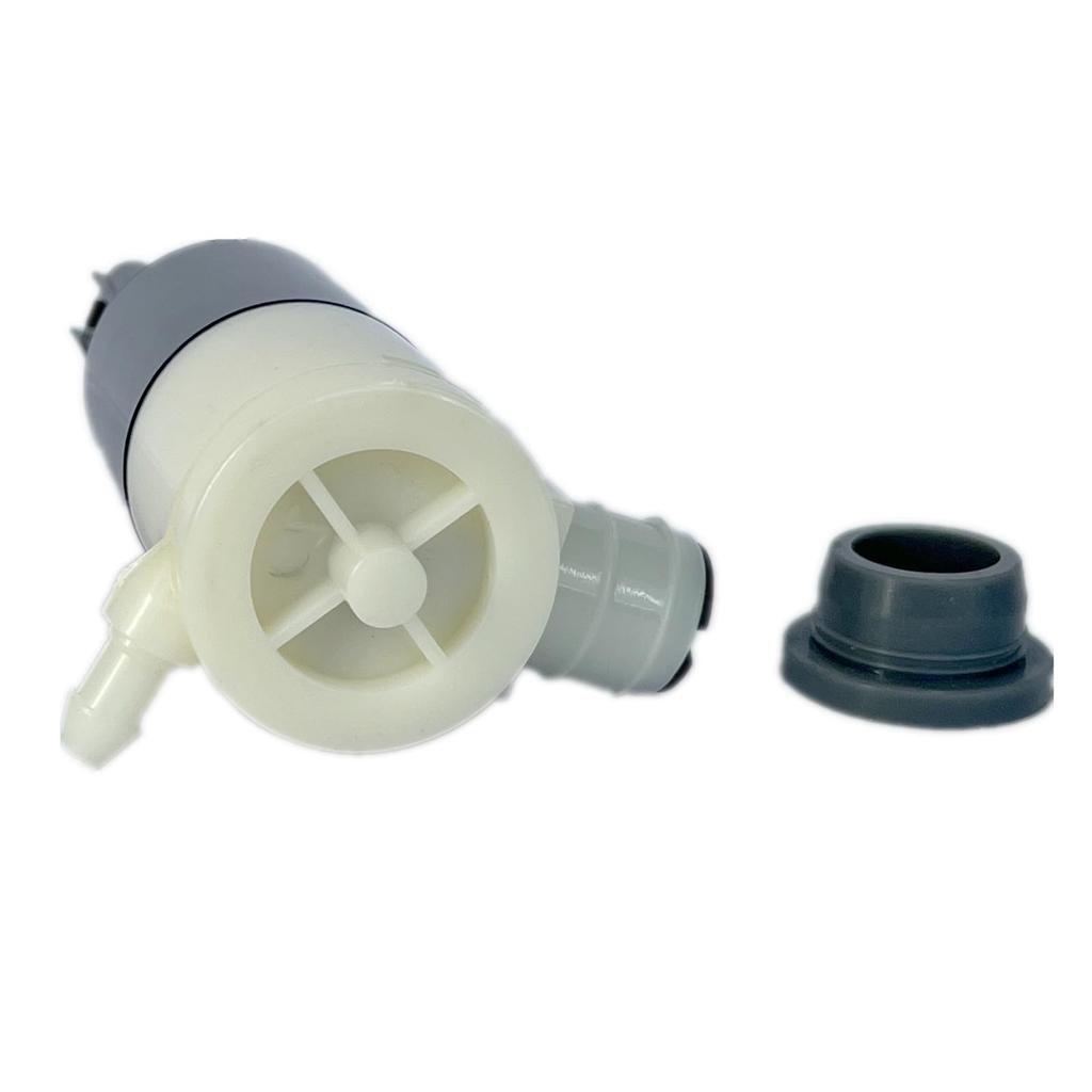 Windshield Washer Pump for Ford 2015-2017 F-150, Windshield Washer Motor with Grommet OE# 55077241AA, 05103452AA, 05011807AB, 05013160AA