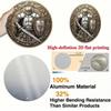 2D Flat Aluminum Armor Warrior Round Sign 7.87x7.87 Inch Metal Wall Art Unique Themed Gift Home Seasonal Decoration 1pc