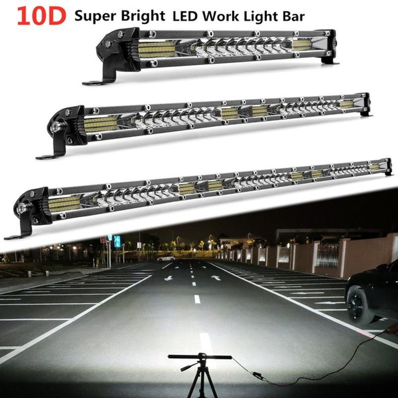 Faruri cu LED 24V pentru camion Faruri cu bandă LED Reflector pentru mașină Lumină cu LED Super Bright 12v Off-road Lumină modificată