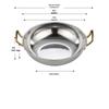 ZISIZ Hammered Stainless Steel Serving Pot