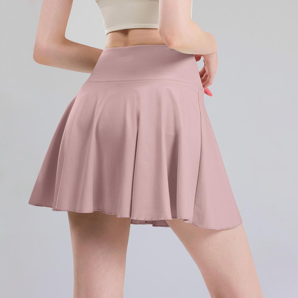 Women's Summer Casual Square Neck Dress With Pockets Cute Sleeveless High Waisted A-Line Vest Skirt