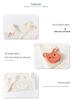 Unisex Newborn Cotton Boneless Half-Back Onesie for Spring, Summer, and Autumn
