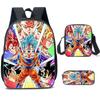 Primary And Secondary School Students Dragonball Schoolbag Three-Piece Cartoon Animation Backpack
