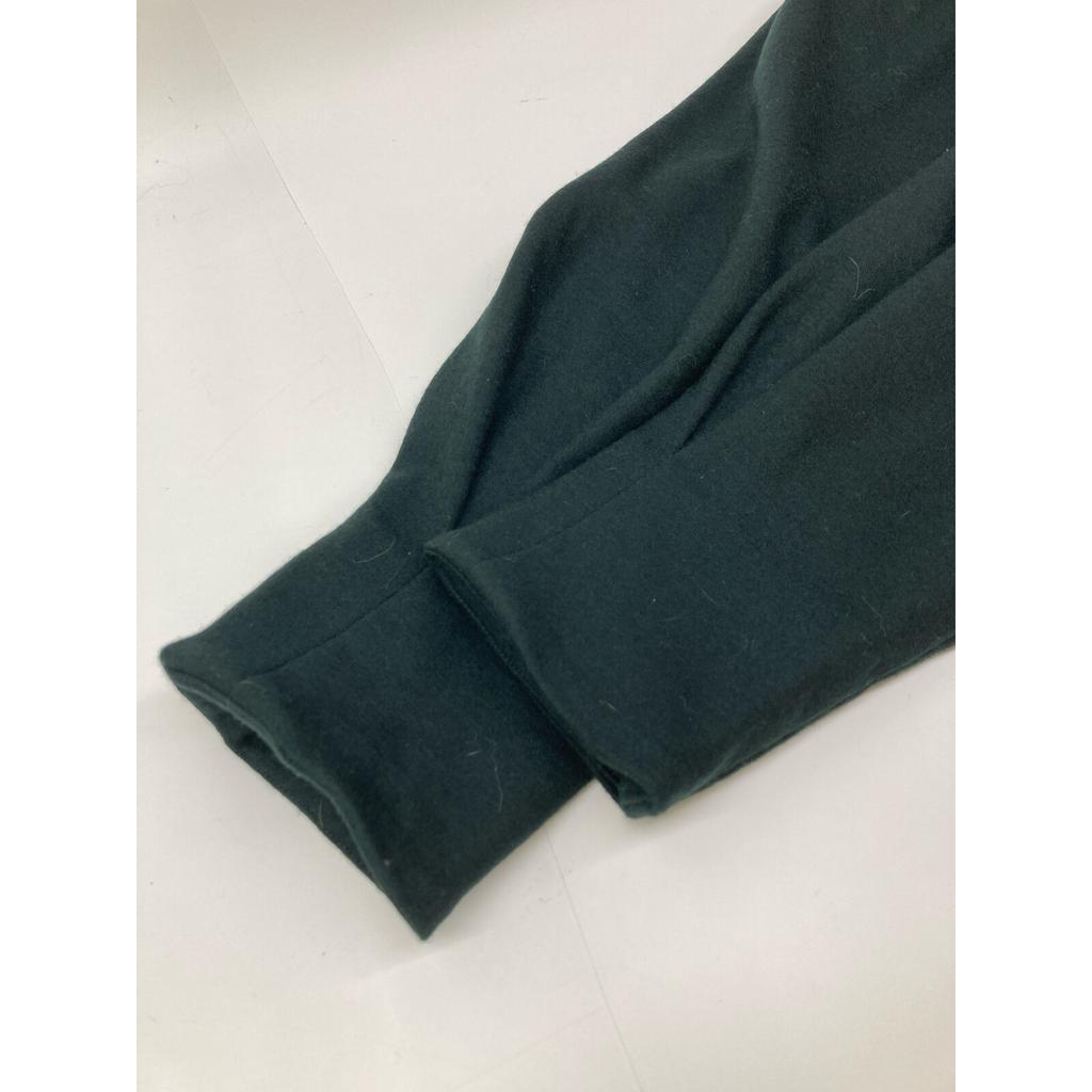 IENA × VERMAIL 22-040-938-1010 Flannel Waist Shape One Piece Dress Not Written Dark greenUsed