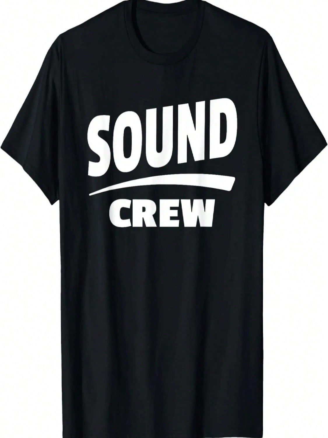 Sound Crew Shirt (Front Print Only) White Text T-Shirt S разноцветный