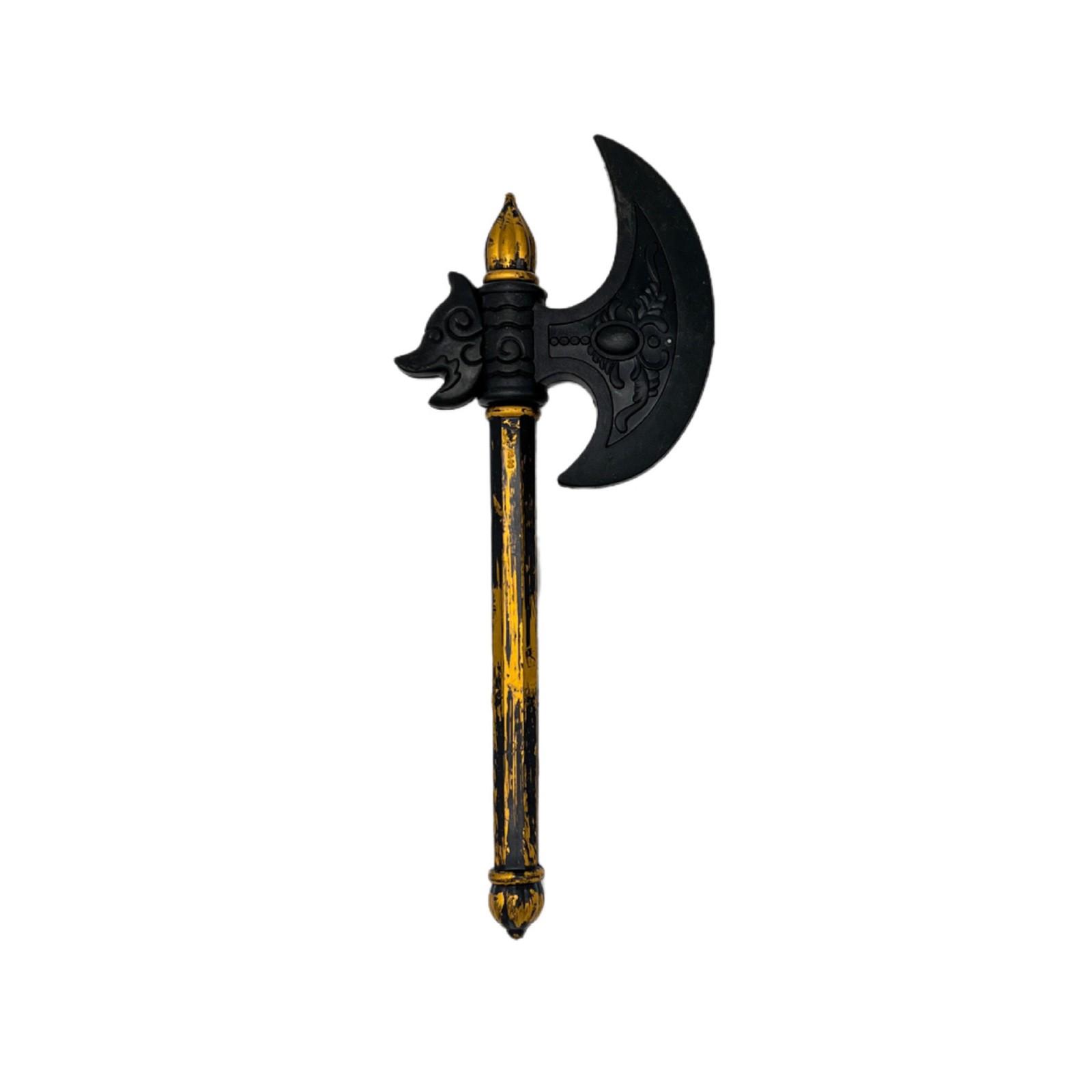 Детская игрушка пластиковый гальванический топор меч оружие реквизит топор One Size — фото 3