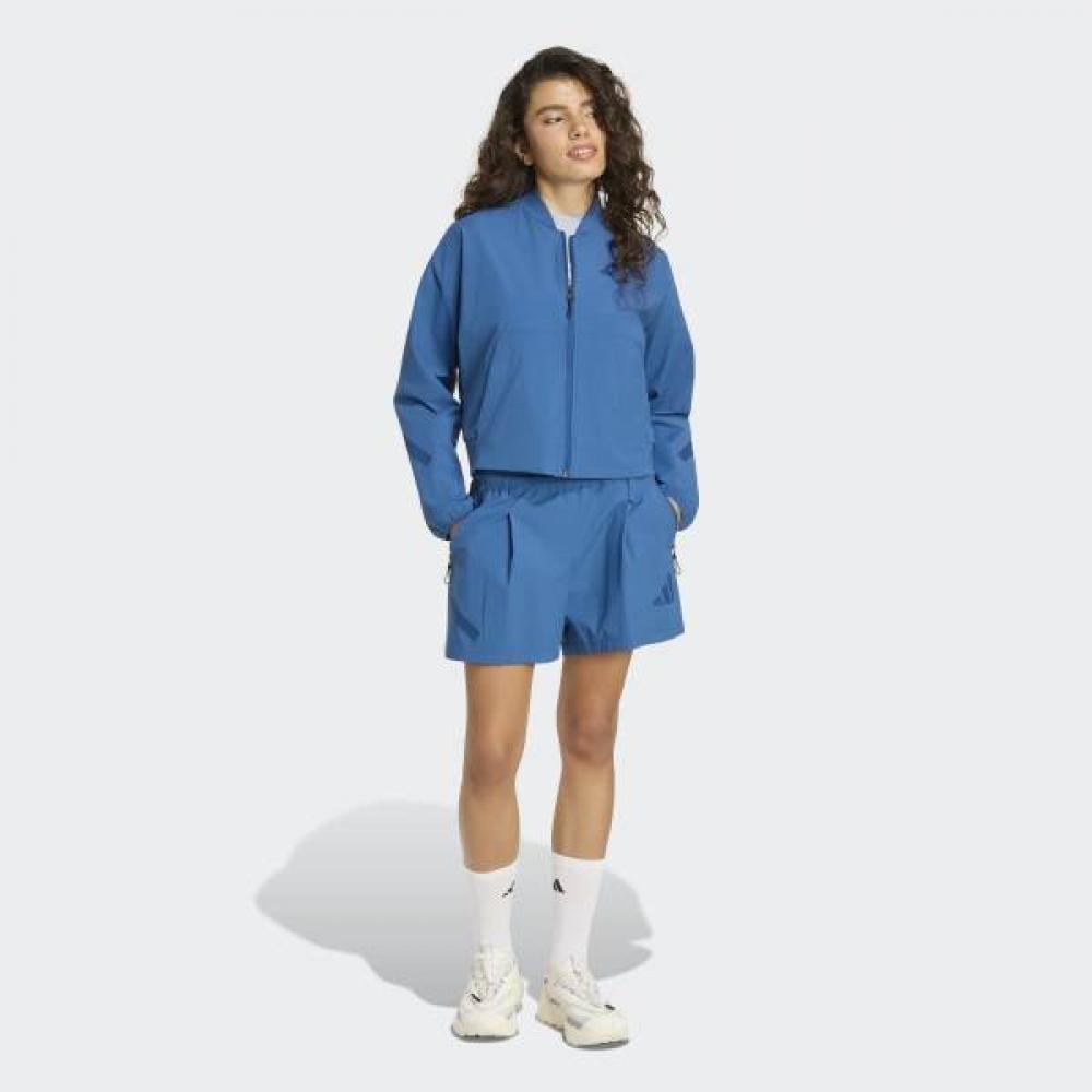 AdidaS Women S looSe Fit Z.n.e. Woven Bomber Jacket AXS