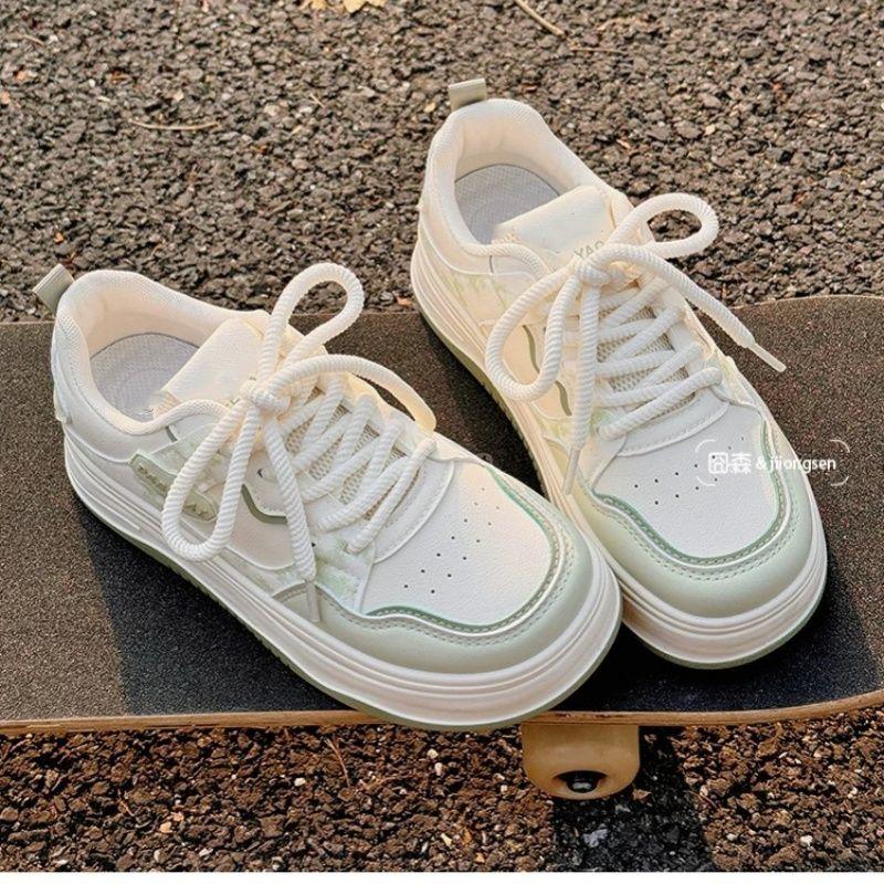 Милые кеды в стиле кампус 22 новые повседневные кеды нишевые оригинальные дышащие спортивные туфли 35