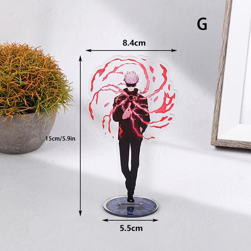 

Аниме Фигурка Дзюдзюцу Кайсен на акриловой подставке Модель Годзё Сатору Итадори Юджи Фусигуро Мегуми Косплей Фигурка Декор для рабочего стола Игрушки