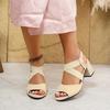 Mode Damen 2025 Sommer Neu Holow Out Sandalen Damen High Heel Pumps Damen Peep Toe Cover Heel Schuhe Damen Sandalen