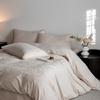 Svetanya Jacquard Underwear Bedding Set 100s Egyptian Cotton Duvet Cover Set Queen King Size Bed Linens