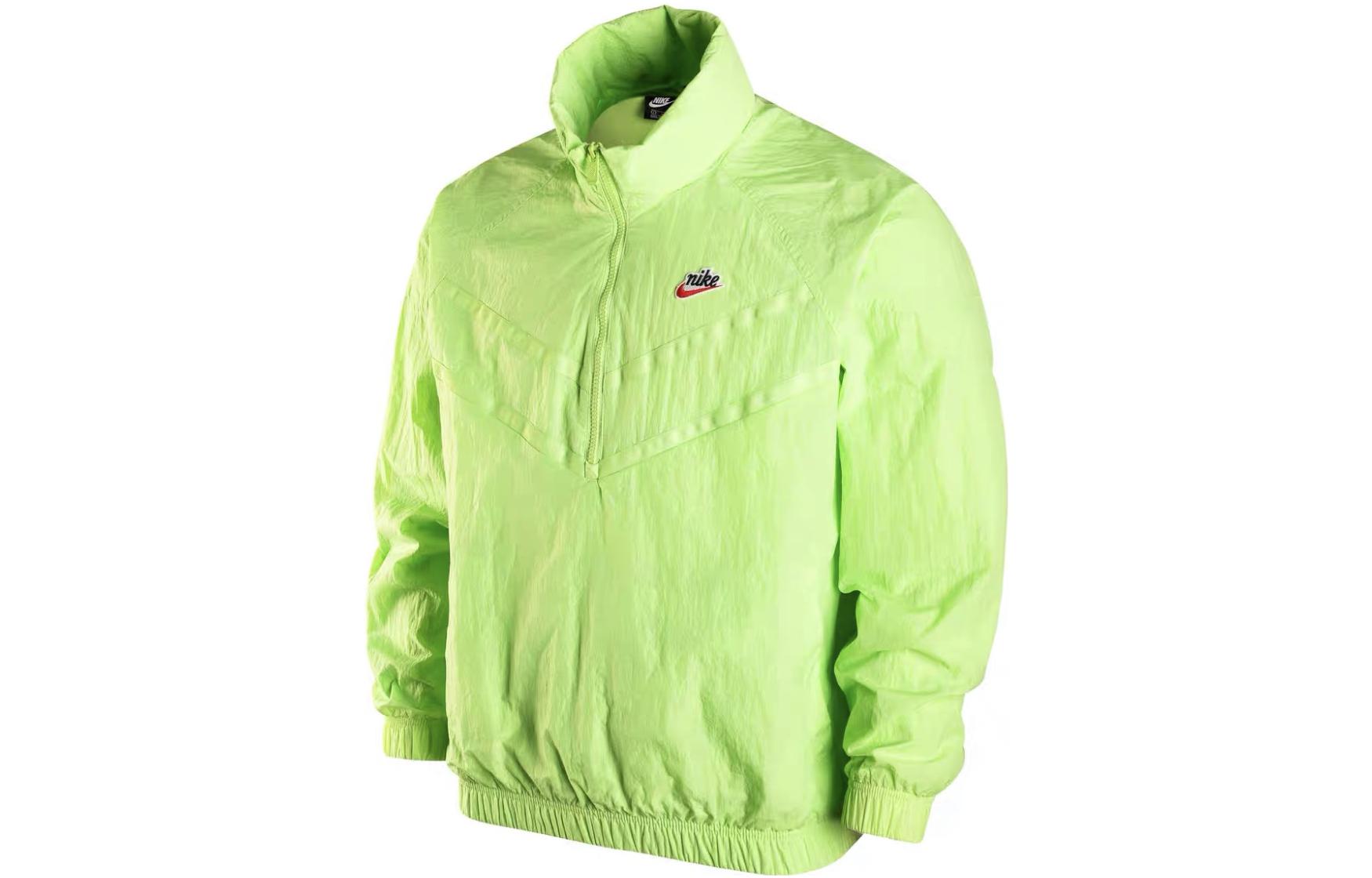 Nike Jackets Men s Green Stand Collar Moderate Other DA2493-399 S