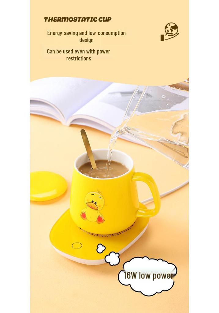 Little Bear 55°C Heated Coaster & Cup Warmer for Milk and Water