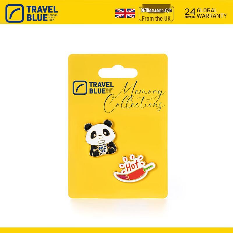 Travel Blue National Trend City Souvenir Badge
