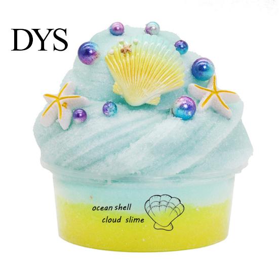Elastic Squeezing Toy 60ml Biscuit Slime Rebound Portable Display Mold Decompression for Nursery School Fidget