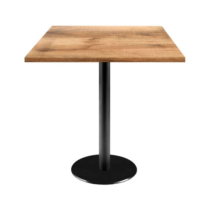 Table 70 x 70 cm - modèle Rome bois tanin clair