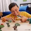 Mattel Jurassic World Chewy Dinosaur Collection, Moving Assortment, Kids Figures, 4 Mini Figures, Box Set, Complete Set, Ages 4 and Up, Multi-Purpose,