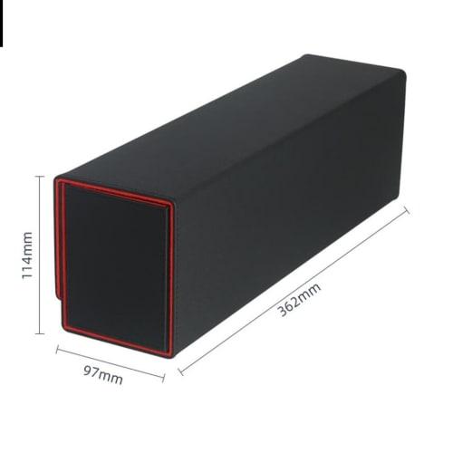 GUOOL Card Deck Box, Card Storage Box, Holds Over 400 Cards, Heavy-Duty, Card Deck Case, 5-in-1 Card Storage Case for Trading Cards