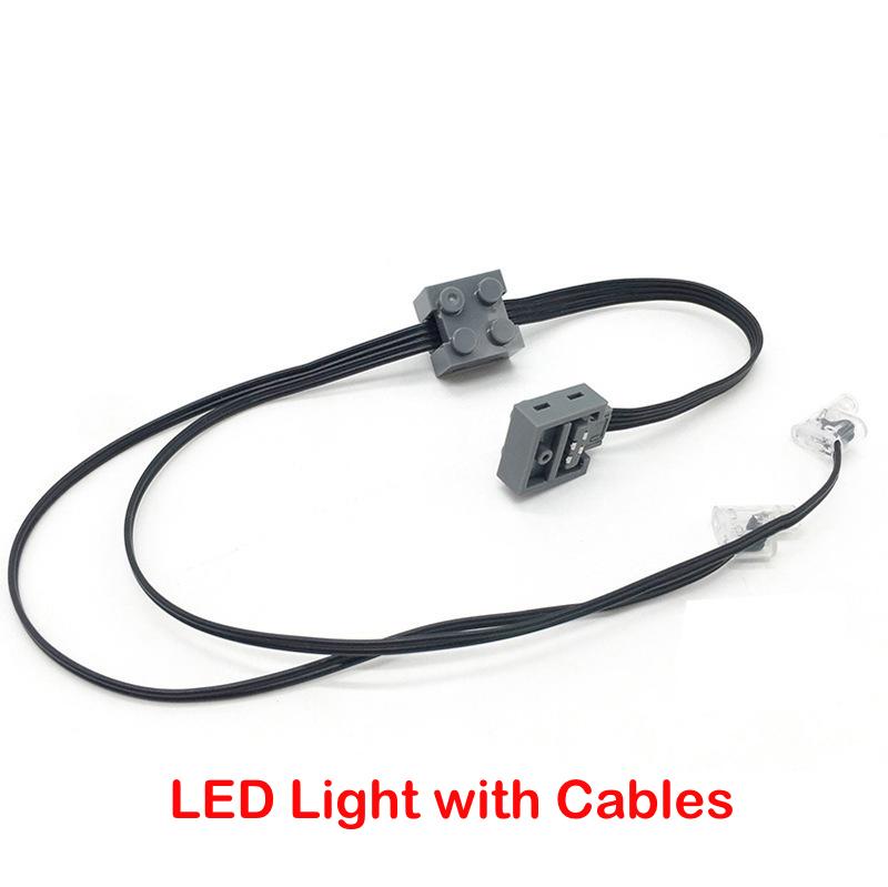 

Технические Детали Светодиодный Кабель Множество Функций Питания Модели PF Наборы Строительные Блоки Игрушки для DIY Отличный Предмет для Коллекционирования