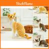 Giocattolo Gatto Peluche Realistico Gattino Pelo Corto Realistico Animale di Peluche Bambola Vendita all'Ingrosso