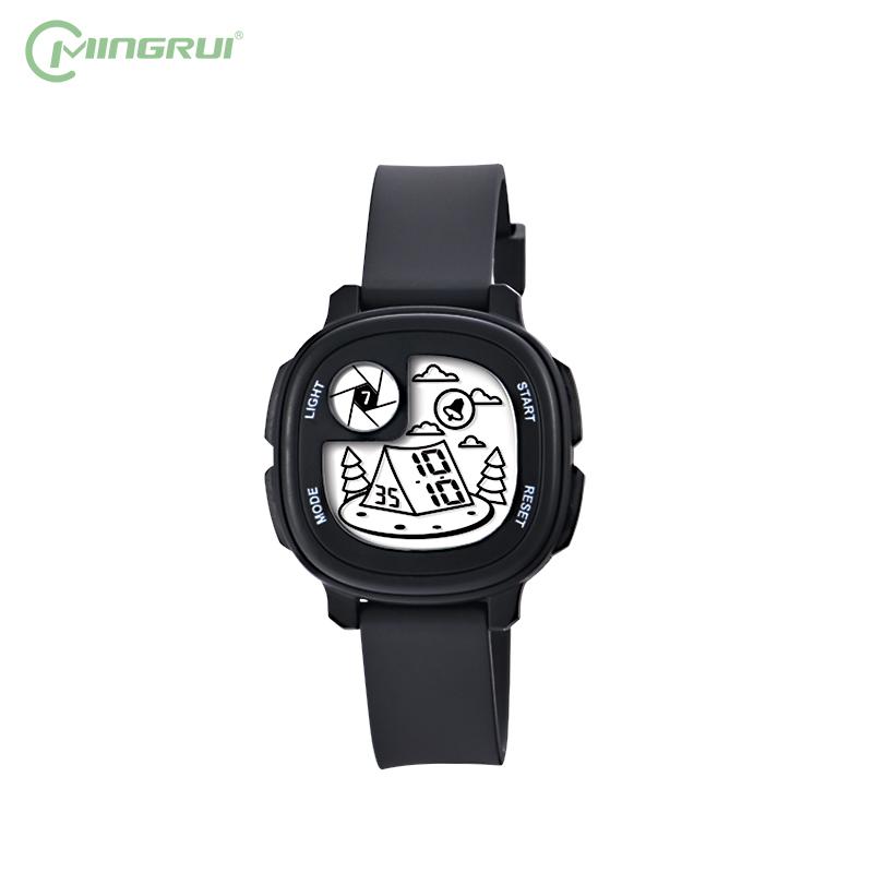 Mingrui 2249L Cartoon Children Gift Girls Boys Kids Waterpoof Digital Watches DIGITAL WATCH