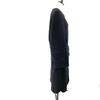 Adore Black Sandaloribar Collarless Coat 531-725115 Coat 38 blackUsed