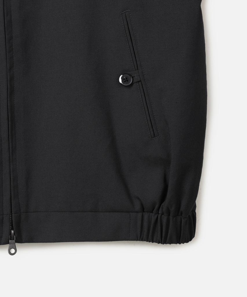 247Series Swing-Top Wool Tailored Blouson Charcoal
